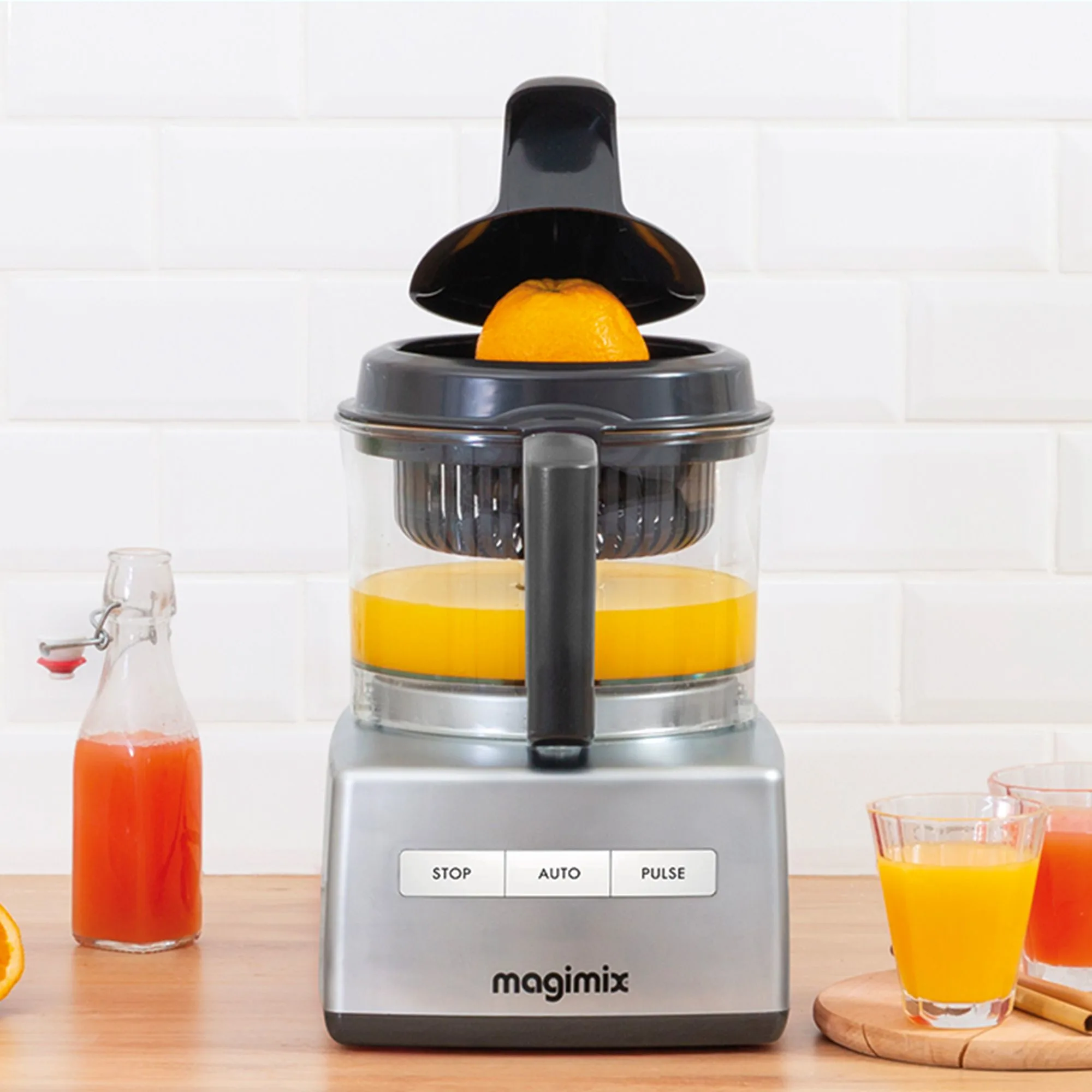 3200XL Food Processor with Citrus Press White Kitchen Warehouse™